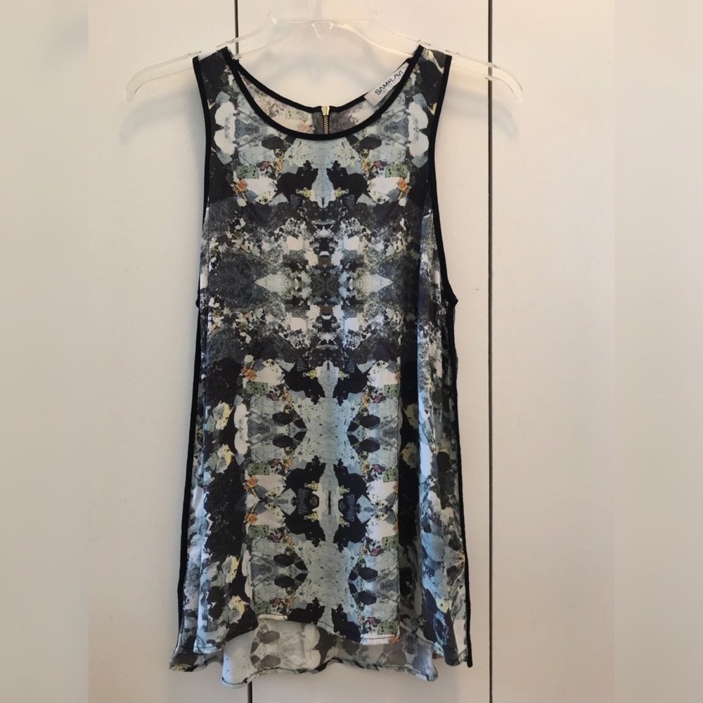 Sam & Lavi Aruna Print Kaleidoscope Tank Top XS